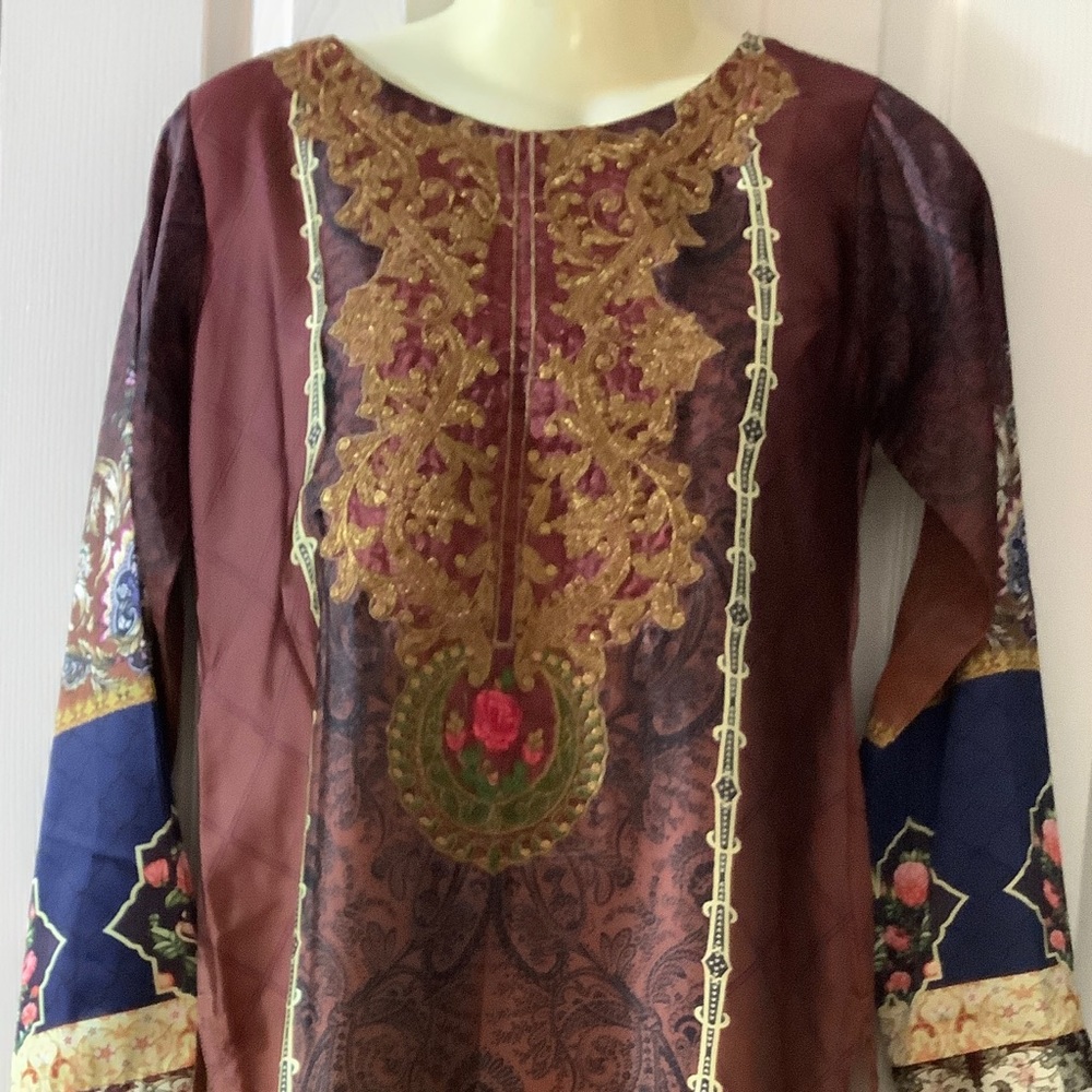 Pakistani designer shalwar kameez